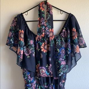 Eloquii Dresses - Eloquii Printed Off the Shoulder Midi Dress Eloquii Dresses - Eloquii Printed Off the Shoulder Midi Dress